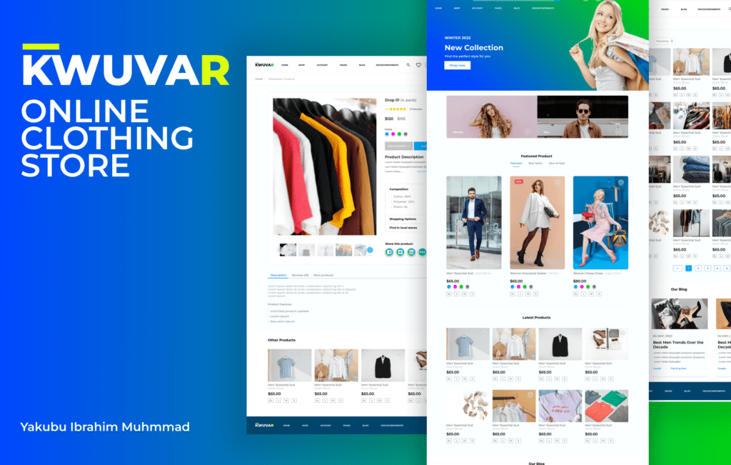 Clothing UI UX Case Study