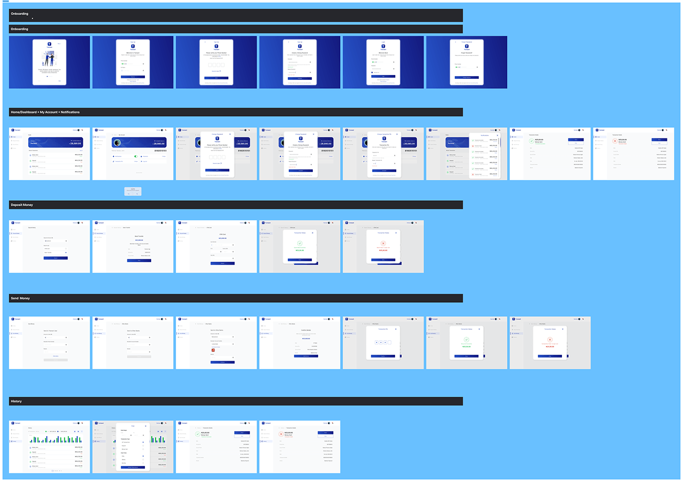 FinTech App UX Design